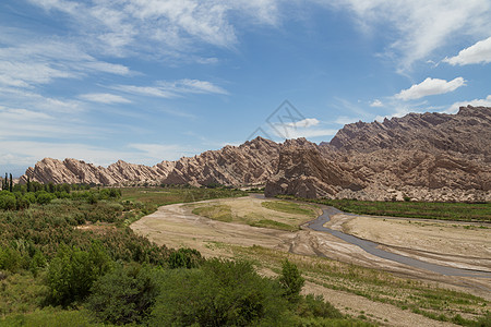 阿根廷西北地区游客峡谷爬坡山脉旅游砂岩地质学跳蚤岩石拉丁图片