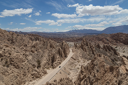 阿根廷西北地区地质学峡谷沙漠砂岩游客爬坡跳蚤旅游拉丁岩石图片