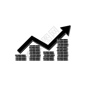 金币涨价蓝图银行业货币库存图表黑色商业现金金子经济生长图片