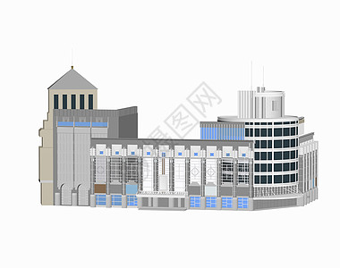 乡下的大型国会大厦建筑出租学校公寓大学住宅军营图片