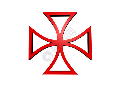 马耳他红十字作为大纲图片