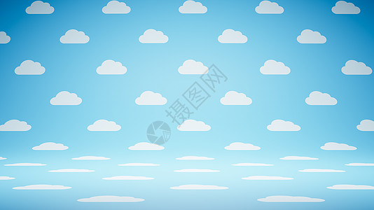 空空空白云形形状模式工作室背景图片