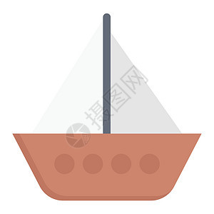 体育运动游艇钓鱼巡航运输帆船赛航海游戏插图假期海洋背景图片