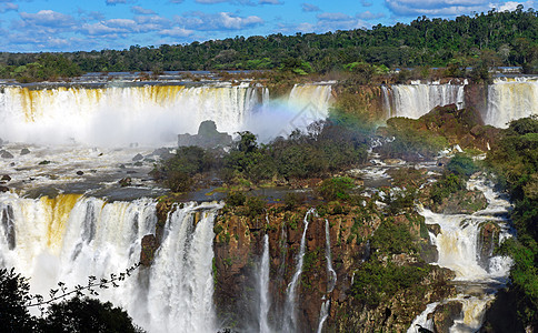 Iguazu 坠落在阿根廷图片