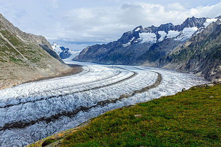 Altesch 冰川视图图片