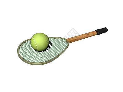 球打网球运动球拍游乐乐趣设备肌腱闲暇毡球黄色壁球比赛背景图片