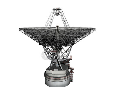 用于接收空间数据的旋转卫星天线天线信号天文学盘子间谍接待技术电子产品背景图片