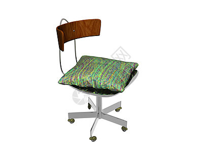 带轮子的简单办公椅装潢棕色装饰座位家具厨房饭厅灰色椅子风格背景图片