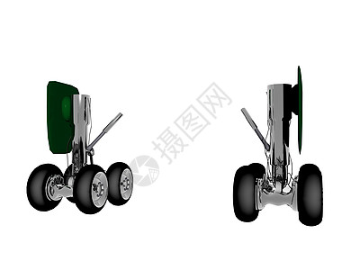 飞机重型起落装置车轮客机轮子轮胎技术绿色起落架力学水力学图片