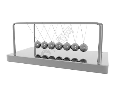 牛顿球作为钟摆玩具金属动量守恒传递噼啪钢球图片