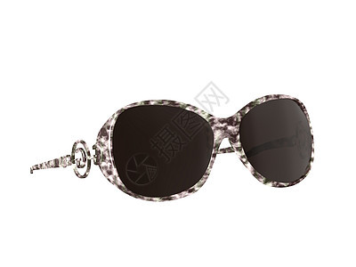 设计设计费昂贵的太阳墨镜眼镜辅助衣服太阳镜棕色视觉防护眼镜金属图片
