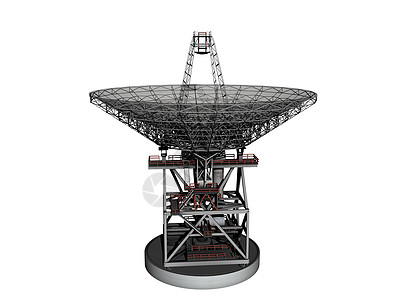 用于接收空间数据的旋转卫星天线天线电子产品技术信号天文学接待盘子间谍背景图片