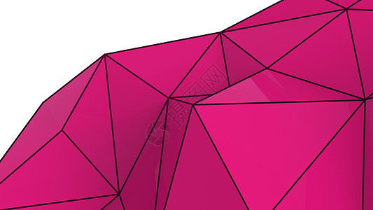 粉红色的抽象现代水晶背景 墙纸的多边形 线条 三角形图案形状 插图低聚 多边形设计 未来派 网络 网络概念艺术技术信封白色文件海图片