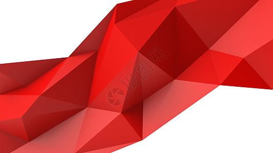 保利尼奥红色抽象现代水晶背景 墙纸的多边形 线条 三角形图案形状 插图低聚 多边形设计 未来派 网络 网络概念空白马赛克创造力白色石头折背景