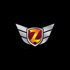 Auto guard 字母 Z 图标 Logo 设计概念模板图片