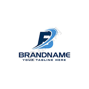 字母B技术解决方案Logo设计概念模版图片