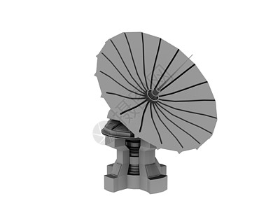 用于天空观测和信号处理的旋转射电望远镜传输装置桅杆望远镜雷达射电电台天文学屏幕广播图片