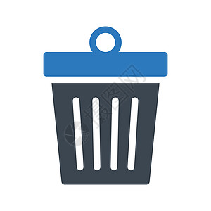 垃圾回收站垃圾箱生态环境绿色卫生倾倒回收工厂蓝色图片