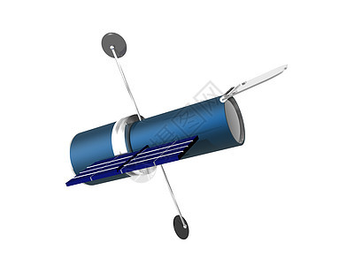 空间哈勃空间望远镜旅行轨道镜子天文学蓝色卫星光学科学太空背景图片