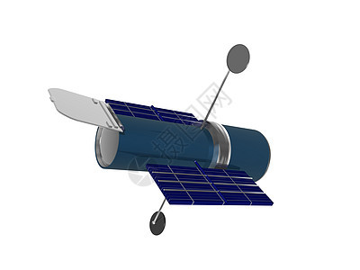 空间哈勃空间望远镜轨道卫星镜子科学天文学太空光学旅行蓝色图片