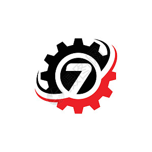 7号 GearLogo 设计模板图片