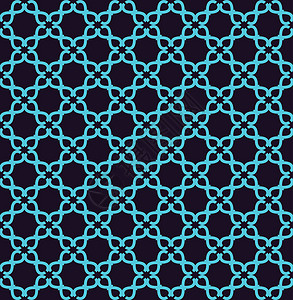 线条和卷曲的轮廓 线性抽象b格子花纹插图纺织品风格滚动装饰网格节点织物背景图片