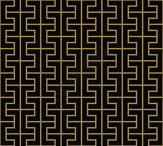 无缝矢量背景 黑色纹理 根据条形线绘制的无缝几何图案窗帘几何学条纹织物装饰品绘画立方体艺术纺织品工业图片