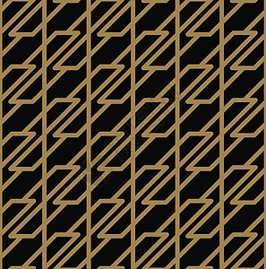 无缝矢量背景 黑色纹理 根据条形线绘制的无缝几何图案墙纸包装工业艺术装饰品窗帘地毯纺织品几何学条纹图片