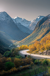 挪威秋季路途旅行图片