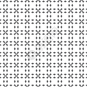 重覆几何黑白纹理 几何装饰等分形图案 无缝结构图案圆圈插图白色正方形条纹黑色马赛克装饰品纺织品三角形图片