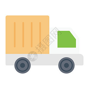 交付货物货运圆形速度旅行插图运输车辆导游货车图片