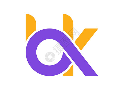 定型小写字母A和K用单行f链接图片