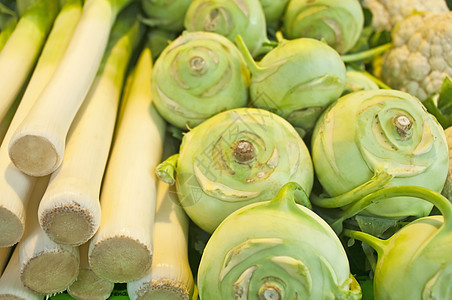 干菜和卷心菜烹饪白色食物厨房蔬菜绿色沙拉图片