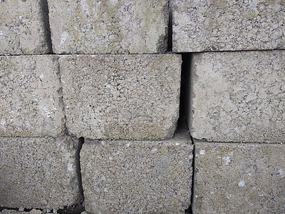 水泥混凝土建筑块的施工特写材料灰色建筑建设者石工工业图片
