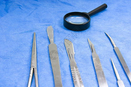 为解剖 生物学 兽医学医科学生提供的不锈钢工具 刀具包药品宏观乐器镊子采摘兽医实验室补给品合金化妆品图片