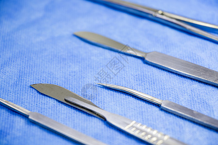 为解剖 生物学 兽医学医科学生提供的不锈钢工具 刀具包治疗镊子案件合金手术采摘钳子金属乐器药品图片