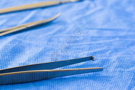 解剖套件  解剖学 生物学 兽医学医学生的不锈钢工具桌子宏观补给品乐器采摘实验室手术药品治疗蓝色图片