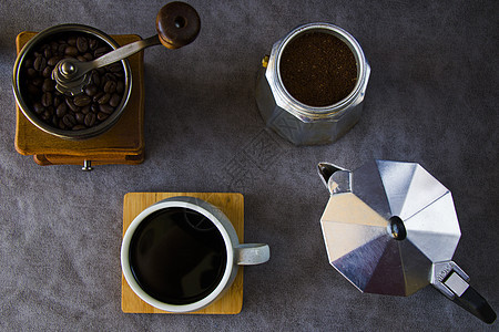 咖啡机和豆豆 咖啡杯玻璃饮料滴头豆子摩卡咖啡烧瓶木板液体杯子图片