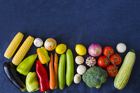 多种多彩蔬菜组合 原料和生素食品及有机素食食品 复制面粉的空间维生素饮食柠檬洋葱叶子食物销售方式树叶黄瓜图片