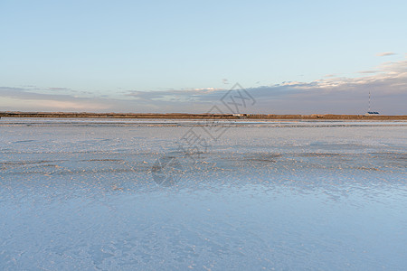 盐湖 自然地貌背景的景象美丽假期青色场景湖泊荒野蓝色风景天空旅游图片