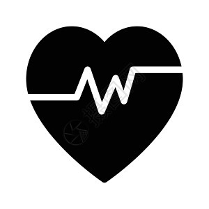 心医院脉冲插图医疗药品监视器海浪监控心脏技术背景图片