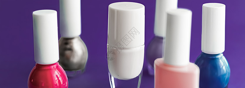 深紫底 美容品牌的黑紫底漆油瓶子粉色紫色玻璃白色红色药品指甲博客化妆品塑料图片
