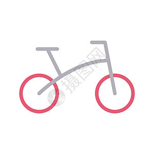 自行车旅行插图孩子们车轮活动运动速度玩具白色踏板图片