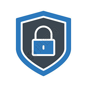 保护警卫网站横幅挂锁隐私电脑安全标识网络防火墙背景图片