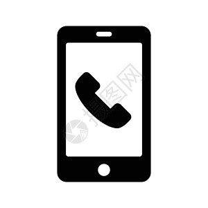 手机电话热线按钮界面样机网站时间用户求助黑色导航背景图片