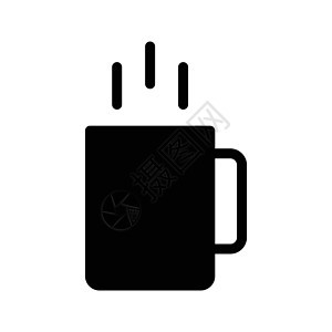 热的插图黑色饮料餐厅叶子草本植物茶壶咖啡店咖啡茶包图片