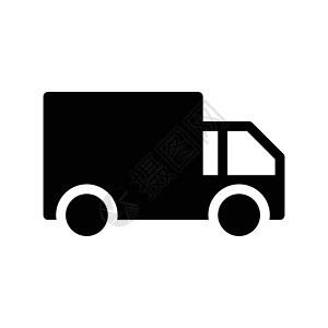 卡车车辆运输货物货运商业货车船运黑色服务交通图片