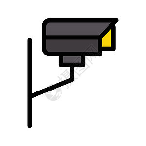 安全黑色犯罪隐私相机警卫视台技术警告监视插图图片