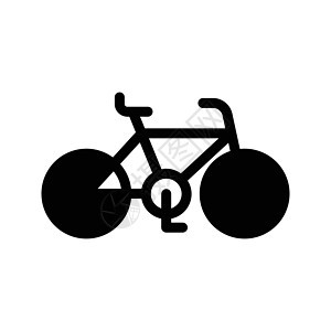 运输车轮男人插图旅行黑色自行车运动背景图片