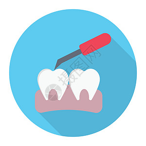 清理白色疾病医疗牙医插图牙疼凹痕牙科卫生美白图片